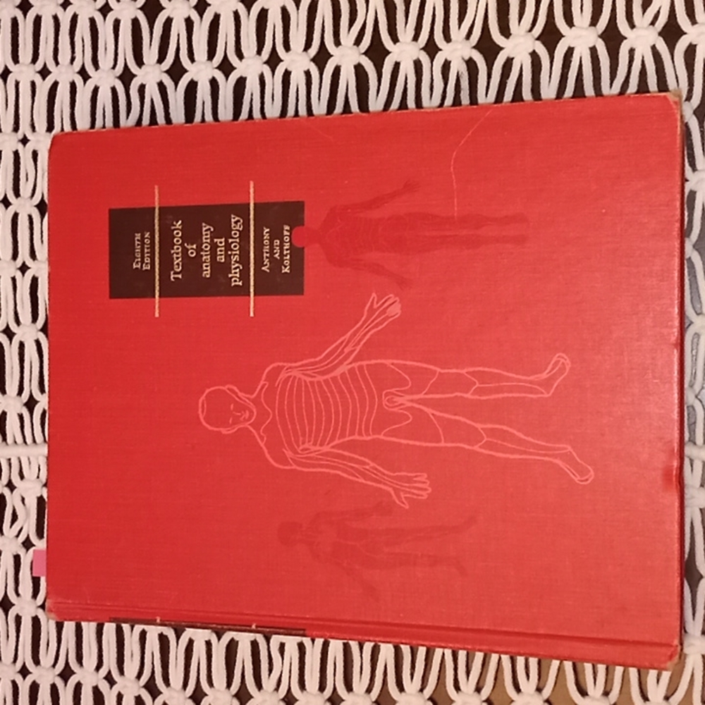 Anatomy and Physiology Medical Textbook 8th Edition 1971